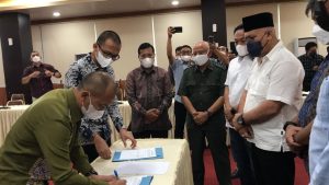 Bupati Hadiri Paparan Hasil Verifikasi Dan Validasi Lahan Reservoir PLTA Peusanga 1 dan 2