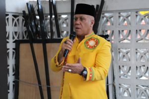Bupati Letakkan Batu Pertama Tandai Pembangunan Menara Masjid Babussalam Kemili