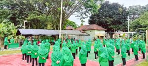 Sambut Persit ke 76, Persit KCK Cabang XXVI Gelar Pertandingan Bola Volley