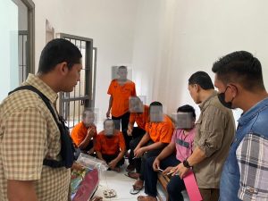 Polres Pidie Limpahkan Tersangka Dan BB Illegal Mining Ke Jaksa