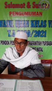 Ponpes Musthapawiyah Purba Baru, Mulai 10 Mei 2022 Kembali Menerima Siswa Baru