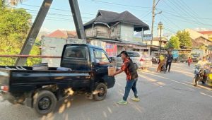 Peduli Korban Kebakaran, PAC PP Kotanopan Galang Donasi
