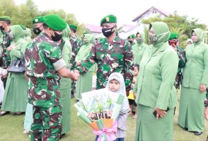 Pimpin Upacara Korps Raport Kenaikan Pangkat Prajurit Kodim 0111/Bireuen
