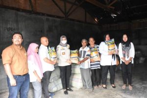 Wakil Bupati Serahkan Bibit Padi Untuk Warga Kotanopan