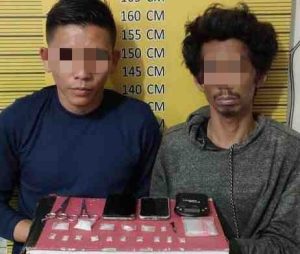 Satres Narkoba Polres Langsa Berhasil Ciduk Dua Pemuda Pengedar Sabu