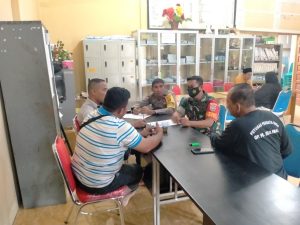 Peran Aktif Babinsa Koramil 22/Lgsb Laksanakan Komsos Dengan Perangkat Gampong