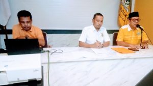 DPD ll Golkar Kota Langsa Lakukan Pertemuan Silaturrahmi Dengan Wartawan