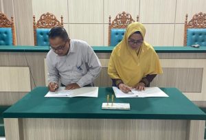 MS Sigli Tandatangani Kerjasama Layanan Terpadu Dengan BPN Pidie Dan SLBN Bambi