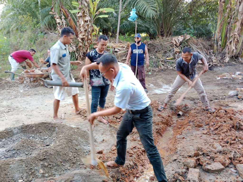 Sebelum Pelantikan Kades Desa Pengalian Terpilih, Muhammad Abdullah Simajuntak Ajak Masyarakat dan Tokoh Pemuda Gotong Royong