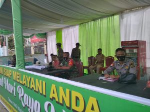 Babinsa 03/BKJ Laksanakan Pengamanan Posko Lebaran Idul Fitri 14 43 H
