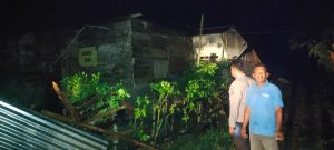Angin Kencang, Dua Rumah di Aceh Utara Roboh