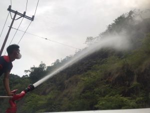 Puluhan Hektar Lahan dan Hutan di Glee Taron Mata Ie Terbakar