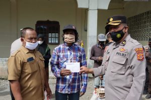 Jum’at Berkah Momen Lebaran, Zakat Mal Personil Polres Aceh Tengah Disalurkan