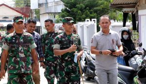 Dandim 0104/Atim Tinjau Pelaksanaan Pilgeuchik Serentak di Kota Langsa