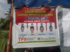 Pilchik Gampong  PB. Blang Pase Langsa, Musfizar Unggul 1.057 Suara