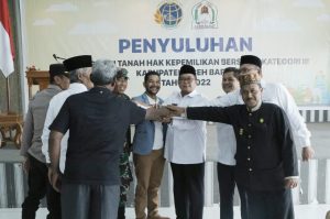 Bupati Aceh Barat H. Ramli MS, Buka Penyuluhan HKB Kategori III