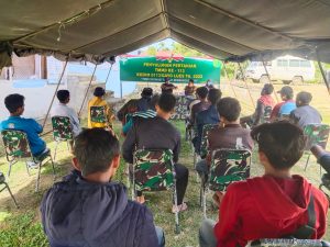 Gandeng Dinas Pertanian, TMMD Ke- 113 Adakan Penyuluhan Pertanian Bagi Masyarakat