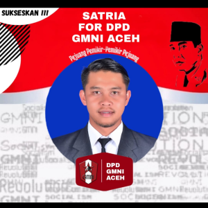 Satria Darmawan Nyatakan Siap Maju Calon Ketua DPD GMNI Provinsi Aceh