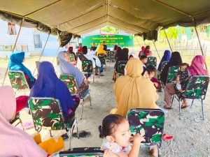 TMMD ke-113 Kodim Gayo Lues Berikan Materi Penyuluhan Posbindu PTM
