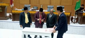 DPRK Gelar Paripurna Usulan Pemberhentian Bupati Dan Wabup Pidie