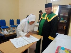 Tuha Peut PAW di Gampong Pondok Pabrik Dilantik