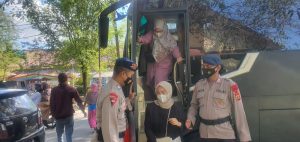 Kompi 2 Batalyon B Pelopor Satbrimob Polda Aceh Gelar Vaksinasi Massal Covid-19 Untuk Masyarakat