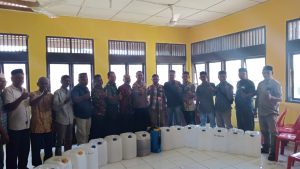 Upaya Atasi PMK, Polres Pidie Distribusikan Eco Enzyme melalui Polsek Jajaran