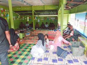Babinsa dan Bhabinkamtibmas Hadiri Sosialisasi Penyuluhan KB Berkualitas
