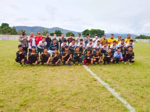 Dandim 0123/Gayo Lues Buka Turnamen Sepak Bola Piala KASAD Liga Santri