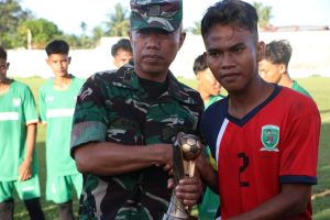 Final Piala Kasad Liga Santri PSSI Tahun 2022 Kodim 0104/Atim, Muda Rangger FC Berhasil Raih Juara I