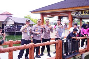 Meriahnya Lomba Mancing Di Polres Pidie Jelang HUT Ke-76 Bhayangkara