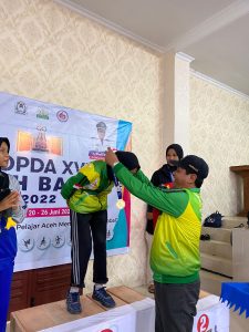 Aceh Tamiang Bawa Pulang Total 11 Medali Di Ajang Popda XVI Tahun 2022