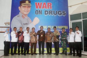 BNN Bersama Forkopimda Pidie Ikuti Arahan Presiden RI Pada Kegiatan HANI 2022 Secara Virtual
