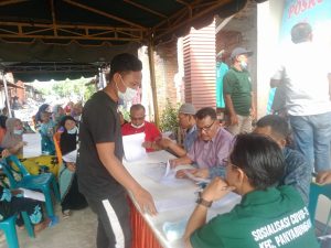 Pemerintahan Desa Gunung Tua Tonga Salurkan BLT-DD Kepada 140 Penerima