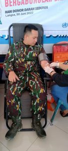 Memperingati Hari Donor Darah Sedunia, Brimob Kompi 2 Batalyon B Pelopor Lakukan Donor Darah di Suzuya Mall Kota Langsa