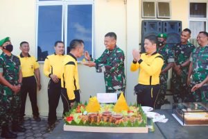 Dandim 0113/Gayo Lues Beri Kejutan kepada Kapolres di Perayaan Hari Bhayangkara