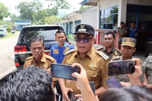 Bupati Sukhairi Pimpin Apel Pagi Khusus Satuan Polisi Pamong Praja