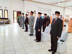 Diakhir Masa Jabatan, Bupati Gayo Lues Rotasi Sembilan Pejabat Eselon II