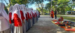 Satgas SAR Pidie Goes To School Di MAN 3 Padang Tiji
