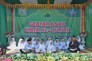 Kadisdikbud Aceh Tamiang Wakili Bupati Saat Hadiri Gebyar Cinta Alquran