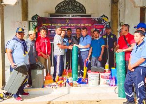 Dalam Rangka HDKD, Lapas Kelas II Blangkejeren Gelar Bakti Sosial di Masjid Babussalam