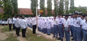 Silaturahmi Ke MAN 1 Aceh Utara Plus Keterampilan, Kakankemenag Peusijuek Peserta Didik Baru