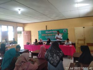 Desa Hutabaru dan Sibanggor Tonga Gelar Sosialisasi Stunting