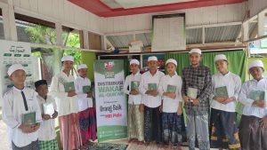 Peduli Pendidikan Al-Quran Dan Momen Awal Muharram, MRI Pidie Kembali Distribusikan Mushaf Waqaf