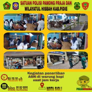 21 ASN Dan 7 Pelajar Di Pidie Terjaring Razia Satpol PP & WH