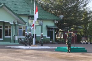 Kodim 0104/Atim Gelar Upacara Bendera, Begini Harapannya