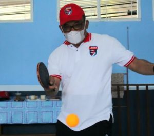 HDKD 2022, Rutan Sigli Ikuti Pertandingan Tenis Meja Antar UPT PAS Wilker Pidie