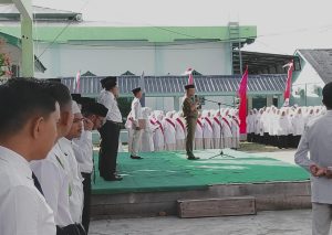 Saweu Sikula, Kadisporapar Aceh Utara Beri Motivasi Kepada Santri Dayah Al-Muslimun