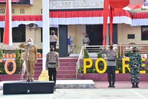 Wabup Pimpin Apel Kesiapan Karhutlah di Mako Polres Madina