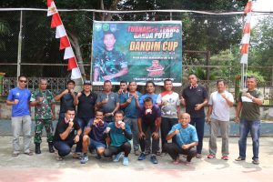 Duet Basri-Memed Sabet Juara di Turnamen Dandim Cup 2022